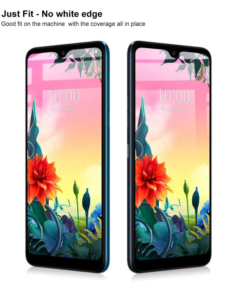 

IMAK for LG K50S Tempered Glass for LG K50S Glass 9H Full Cover Protective Glass Screen Protector