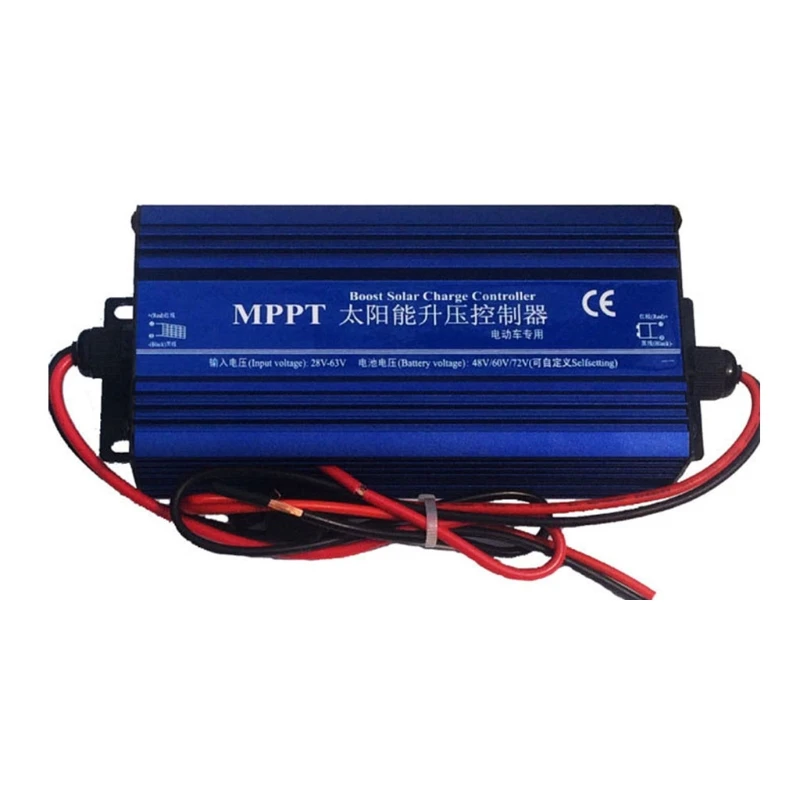 

24/36/48/60/72V MPPT Boost Solar Charge Controller Charger 600w Car Battery Charging Voltage Regulator With Child Lock