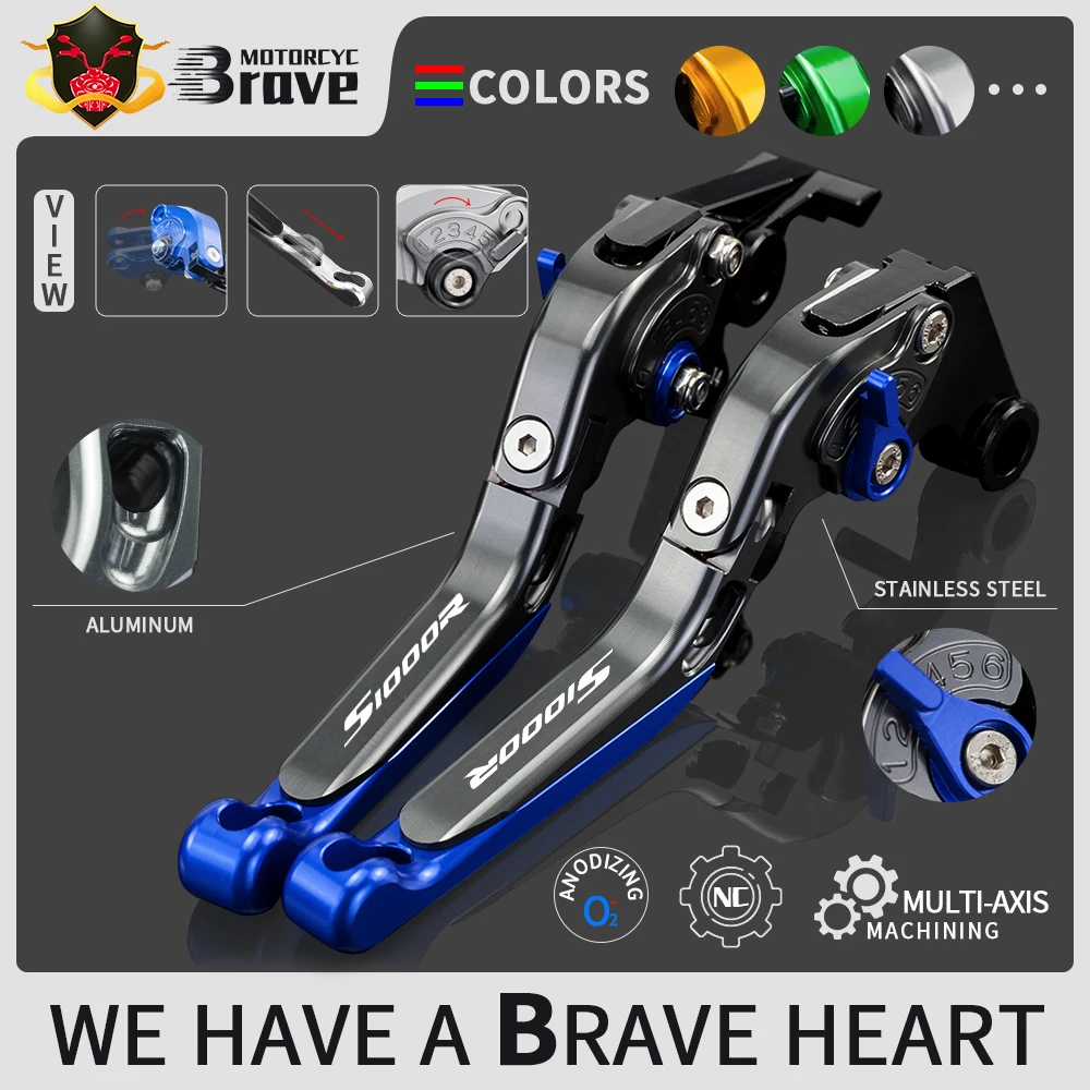 

Motorcycle Adjustable Brake Clutch Lever For BMW S1000R / S1000RR (w and w/o CC) 2015 2016 2017 2018 2019 S1000 R RR