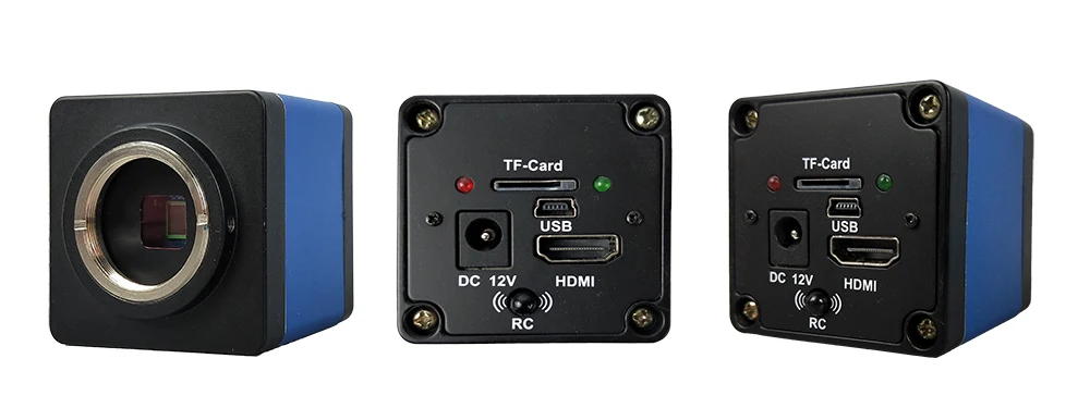 22MP HDMI USB TF выход цифровой видео микроскоп камера+ 130X/180X C крепление объектива для телефона PCB пайки инструмент для ремонта