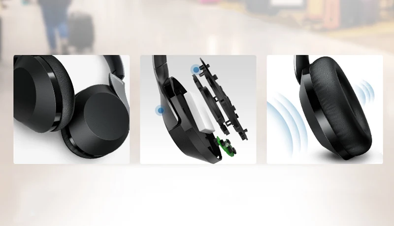 Новинка, Наушники PHILIPS HIFI TAPH805 Hi-Res Bluetooth 5,0, активные наушники с шумоподавлением с микрофоном, складная поддержка, официальный тест