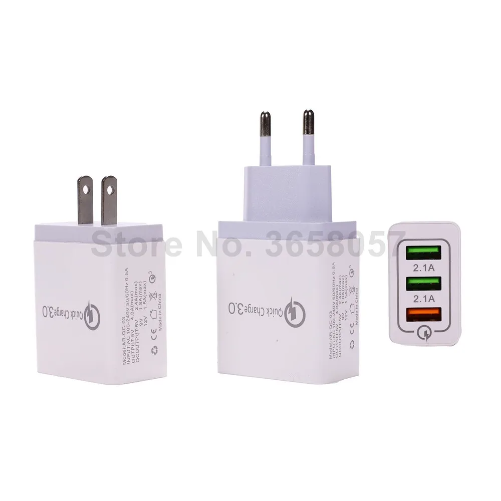 Новинка Qc3.0 быстрое зарядное устройство Usb для путешествий Быстрая зарядка 3 0