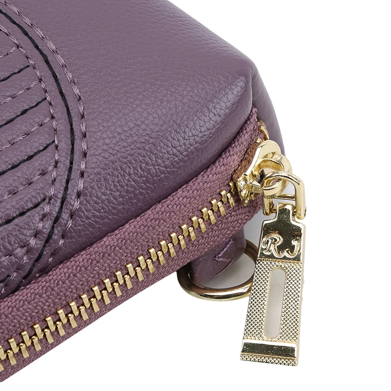 

Women Wallets Long Zipper Coin Purses Fashion Hasp Thread Wallet Design Clutch Female Money Bag Credit Card Holder