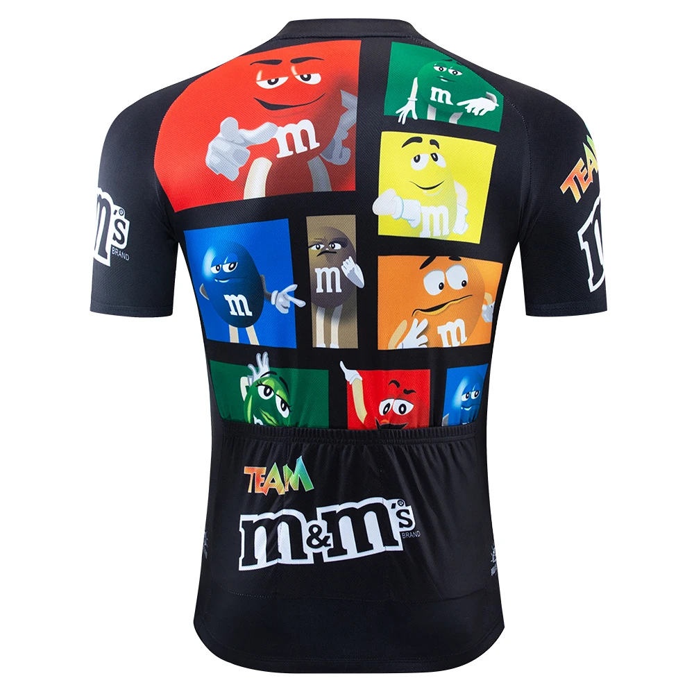 SISVIPCartoon забавные Велоспорт Джерси ropa ciclismo Для мужчин с коротким рукавом Велоспорт одежда maillot Открытый велосипед Джерси MTB