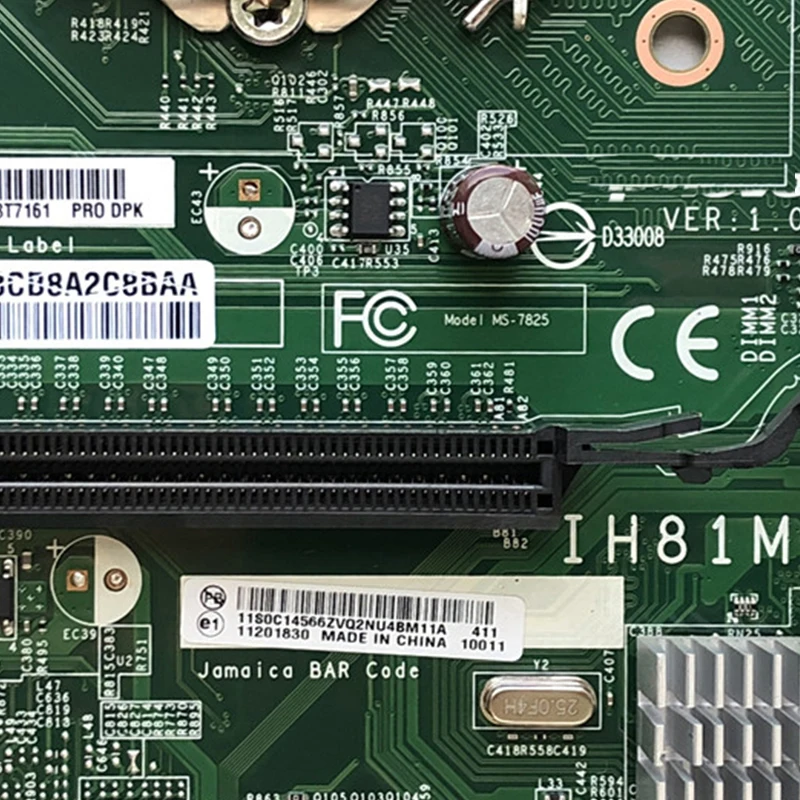 Оригинал для Lenovo ThinkCentre E73 IH81M ver: 1 0 материнская плата настольного компьютера MB H81