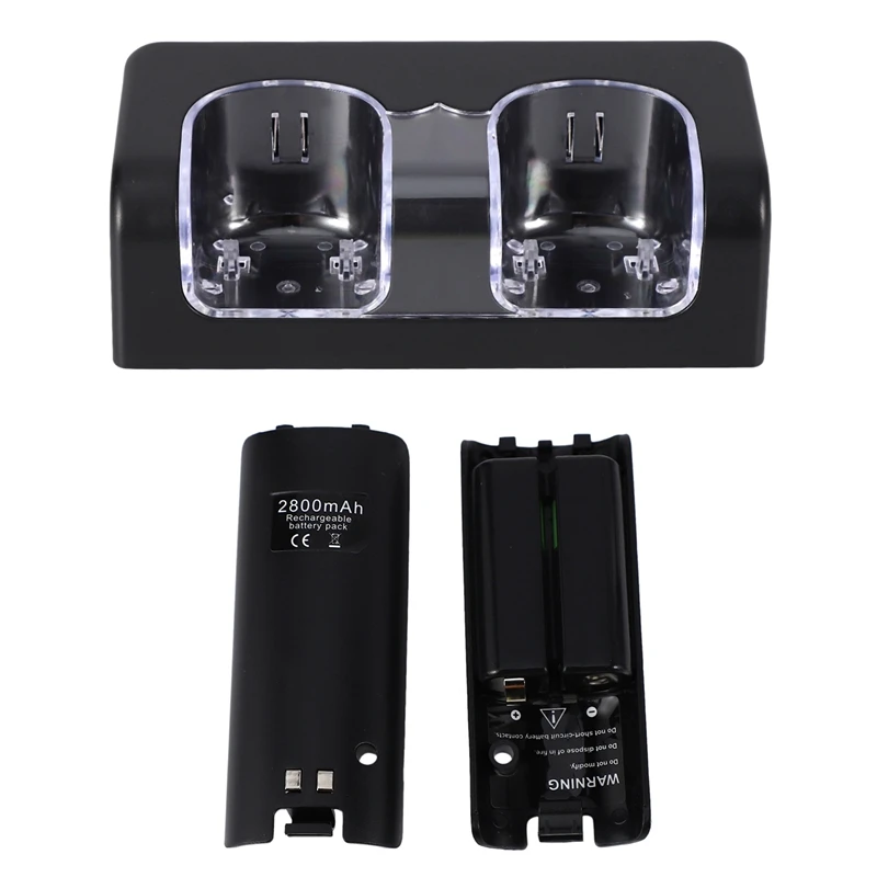 Двойной зарядный Аккумуляторный блок с ручкой зарядное устройство синий