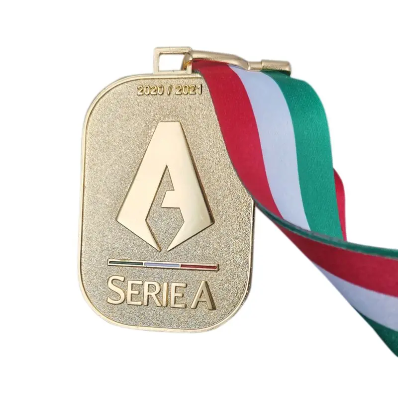 Сезон 2020/21 медаль чемпионов сериала А из Милана финальная Лиги 2021 Чемпионов