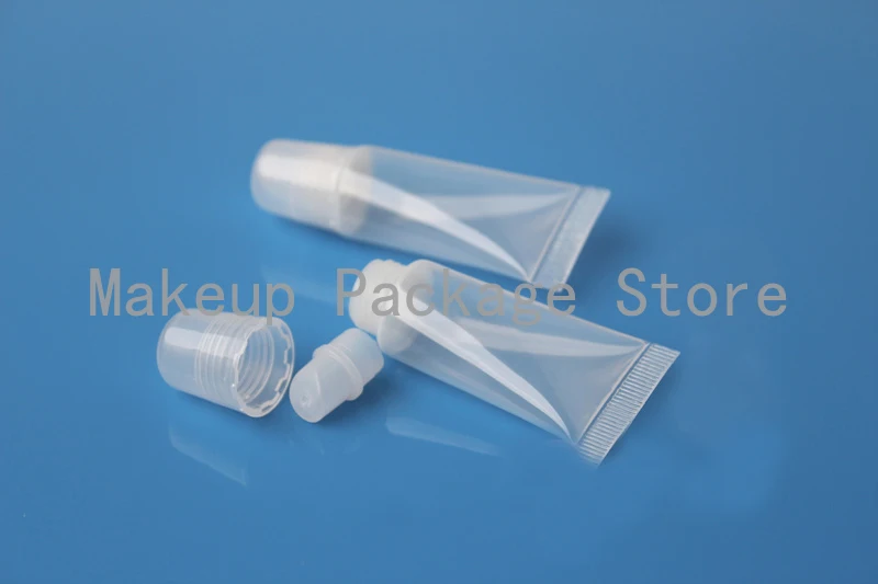 5 мл пластиковые многоразовые Пустые Косметические тюбики для губной помады