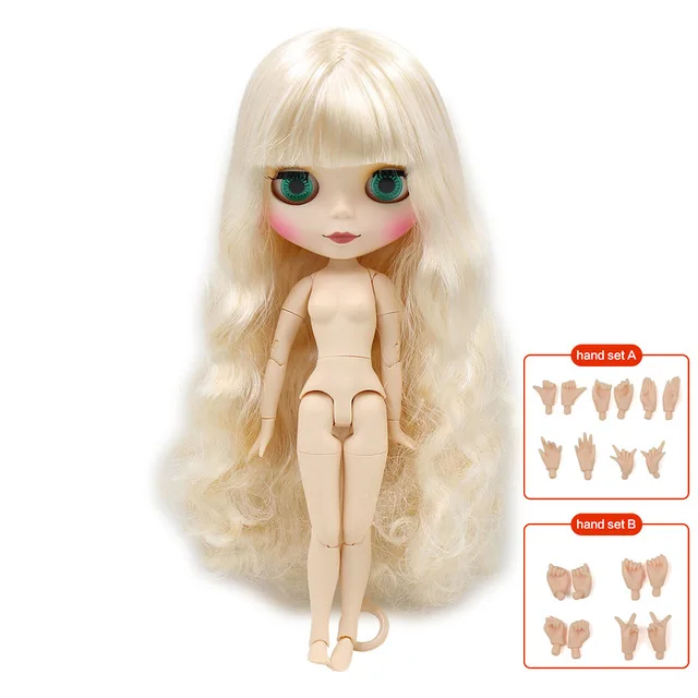 Ледяная фабрика blyth кукла Обнаженная шарнир тело 1/6 BJD 30 см модные куклы игрушки подарок специальная цена на продажу - Цвет: 280BL6025L
