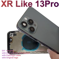 back cover housing iphone xr convert to 13 pro iphone xr to iphone 13 housingxr into 13proxr like 13pro housing xr like 13