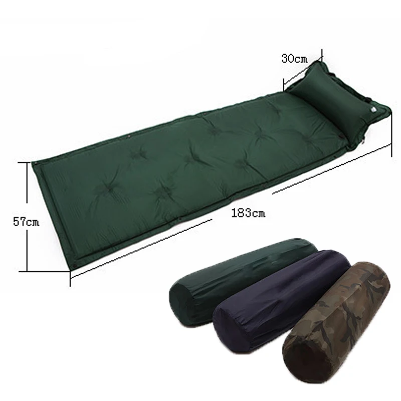 Наружный надувной коврик для кемпинга 1 2 человек Сверхлегкий матрас Воздушная