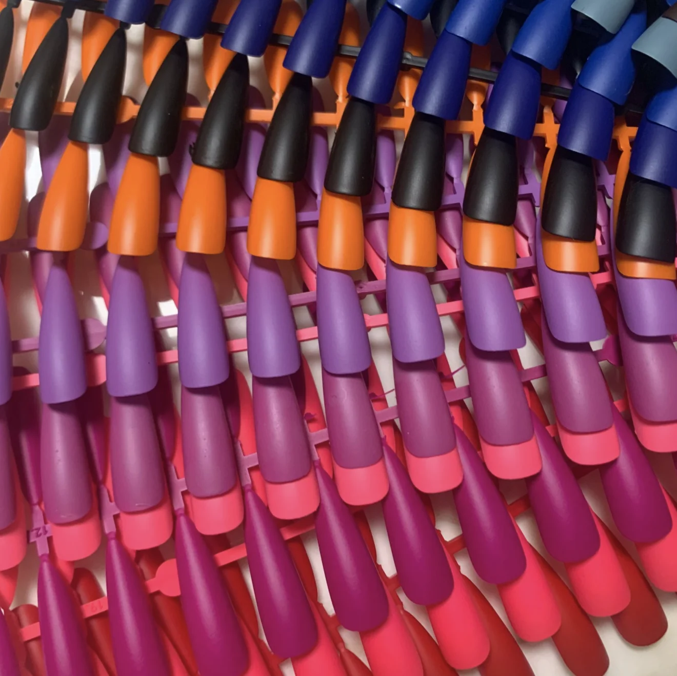 Фабричный магазин супер длинные гвозди в гробе накладные ногти для девушек