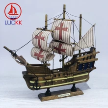LUCKK 24 см ручной работы ретро Сантамарии модели корабля