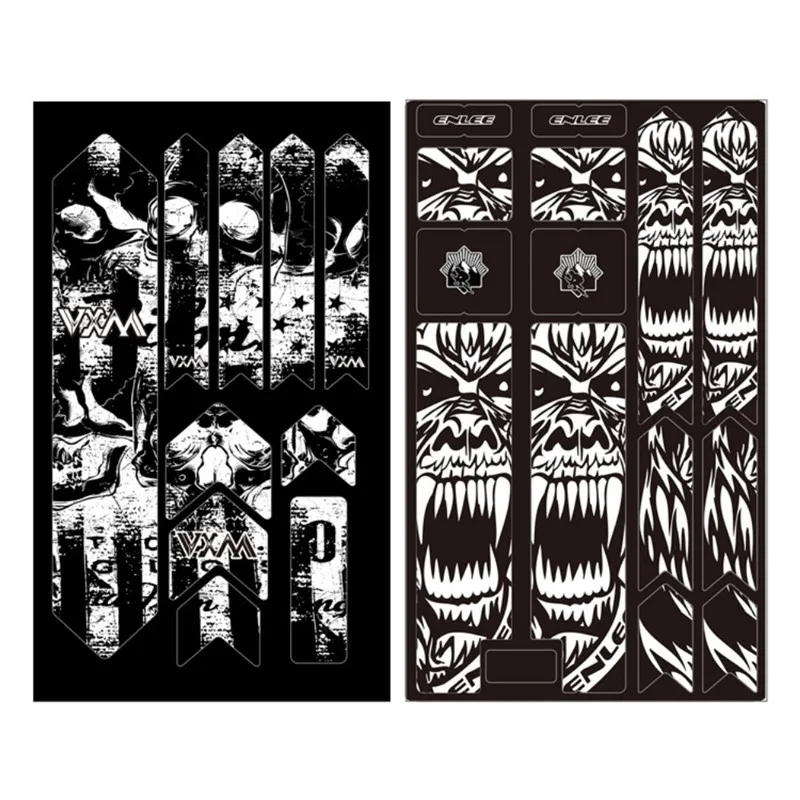 Наклейка 3D для горного и шоссейного велосипеда устойчивая к царапинам съемная