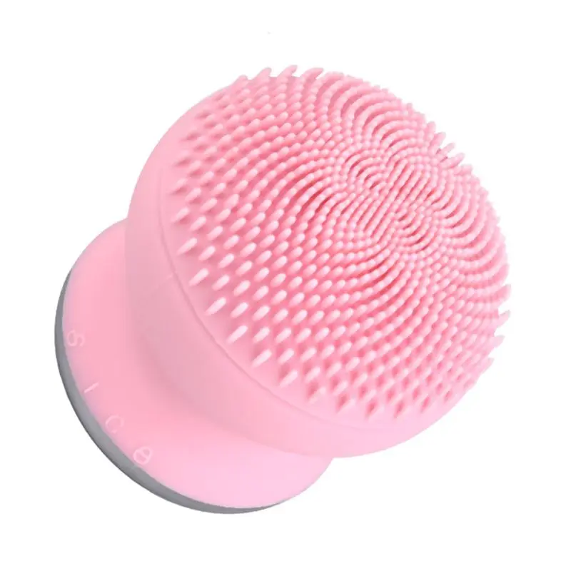 Мини устройство для очистки кожи с вибрацией перезаряжаемый Силиконовый