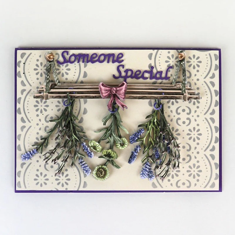 Металлические штампы для высечки листьев качели скрапбукинга стальное ремесло