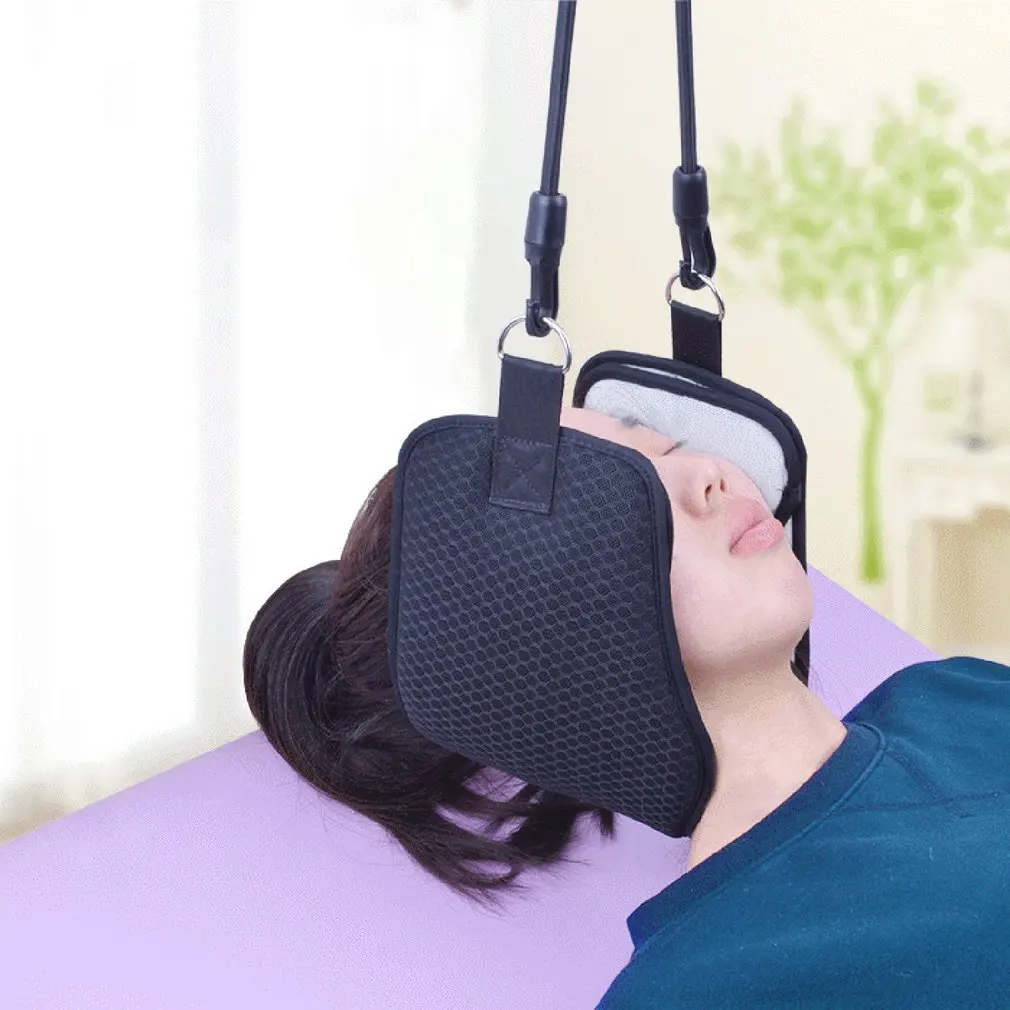 Health Care Neck Brace Headache Back Shoulder Pain Relief Hammock Cervical Neck Traction Device Neck Muscle Massage Stretcher