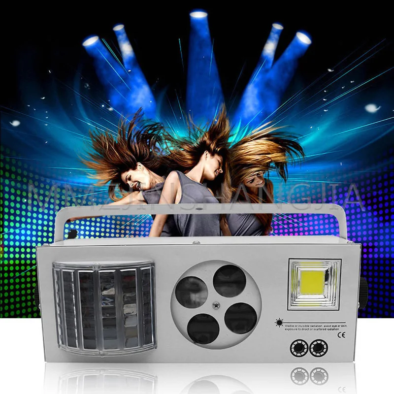 Домашний лазерный светильник 110 В/220 В вращающийся фонарь сценический для KTV Bar