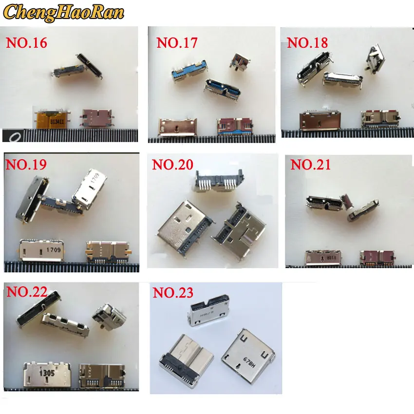 ChengHaoRan 2 шт. Micro USB 3 0 Jack 10pin гнездовой кабель для зарядки порт мобильного жесткого