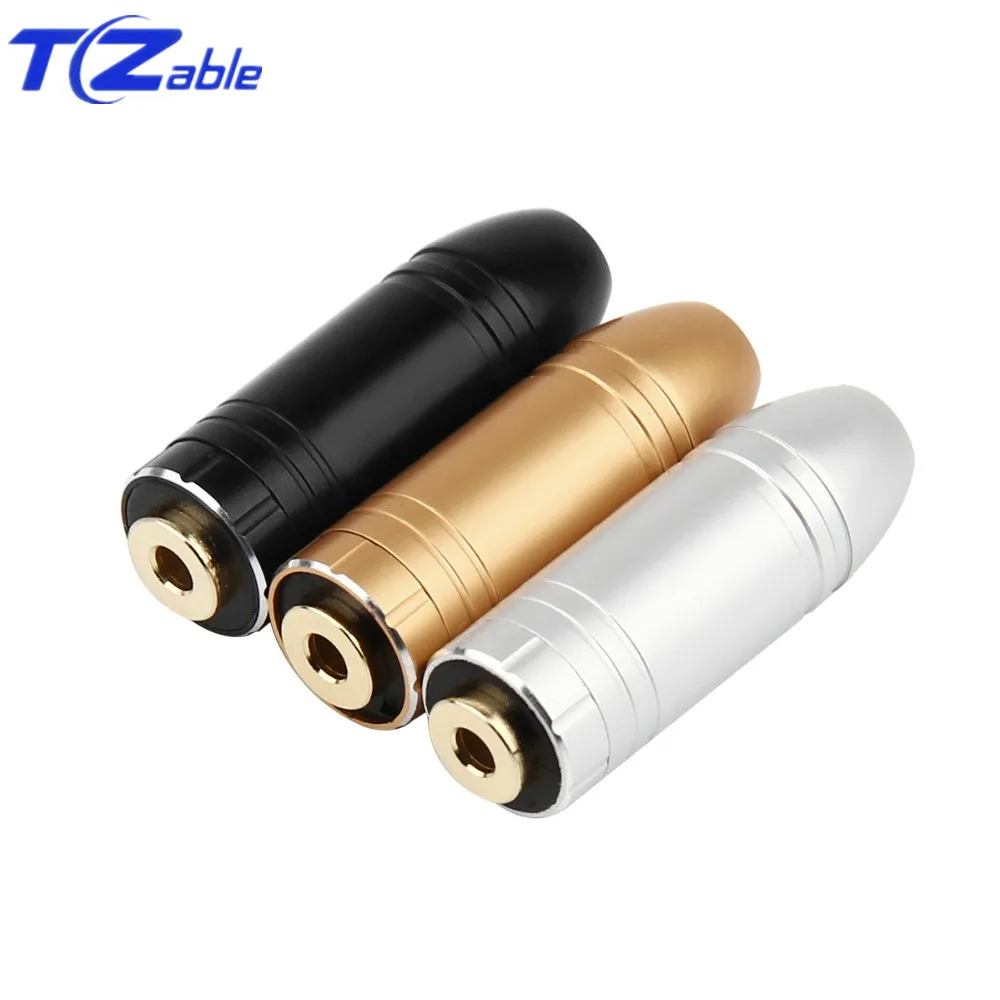 Женский 2 5 мм штекерь баланса 4-полюсный стерео Hi-Fi наушники Джек Припоя Аудио