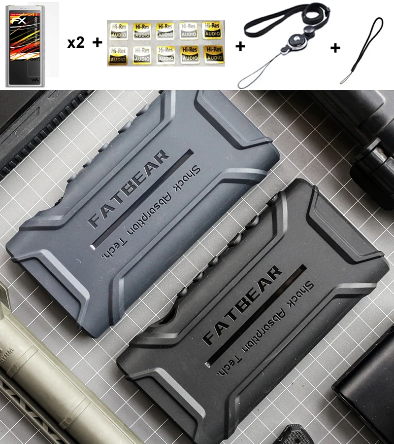 

Anti-Skid Anti-knock Shockproof Armor Full Protective Skin Case Cover For Sony Walkman NW-ZX300 ZX300A NW ZX300