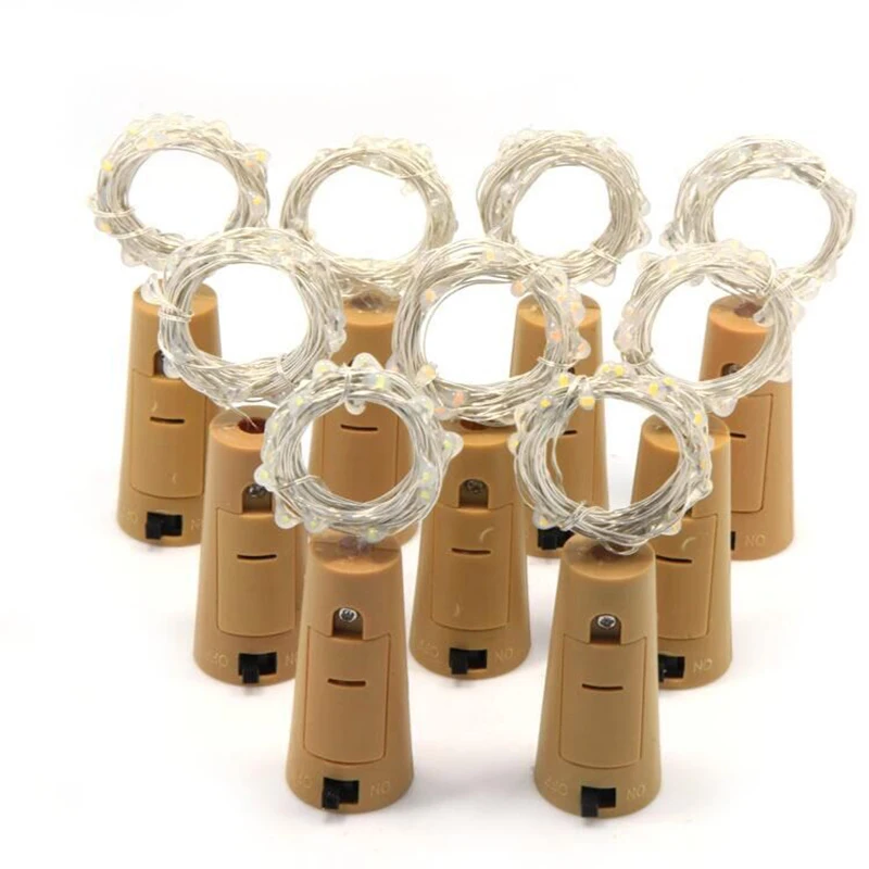 Рождественские украшения для дома 1 м 2 сказочные мини-гирлянды светодиодные