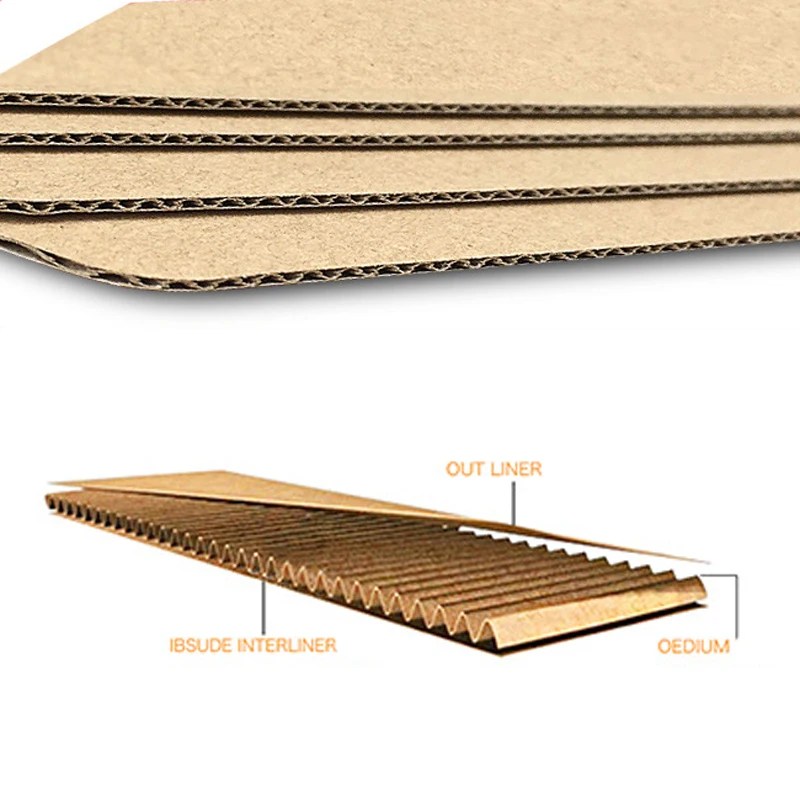 10 шт./лот 3 слойная упаковочная коробка из гофрированной бумаги черная розовая