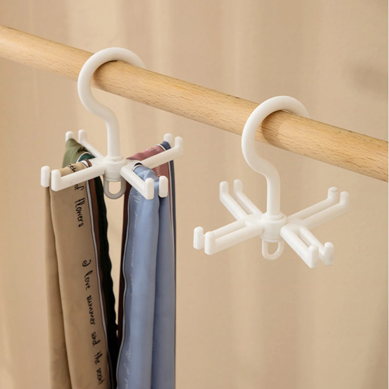 Вешалка вращающаяся на 360 градусов бытовой Органайзер вешалка для галстука шарфа