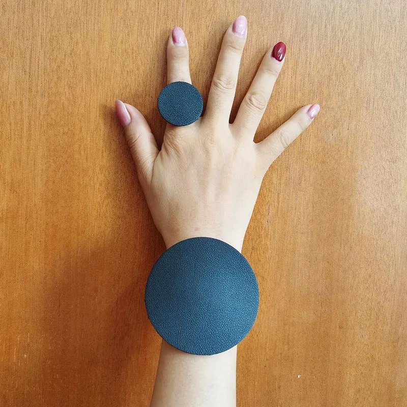 

D&D Boho Leather Bracelet For Women Jewelry Things Handmade Contemporary Popular Bracelets Black Fashion Rope Chain Bracelet