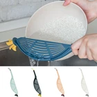 Экстрактор воды, щетка для мытья риса, многофункциональная ложка для мытья риса, инструмент для очистки воды в кухне