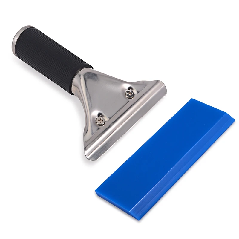 Promotion! Window Squeegee Water Wiper Handled Rubber Ice Scraper Blade Car Snow Shovel Glass Cleaner Tinting Tool Cle | Дом и сад