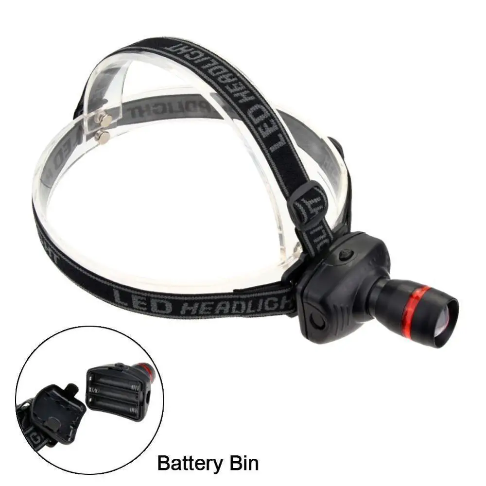 1000 люмен 3 режима Светодиодные фары рыбалка кемпинговый налобный фонарь высокой