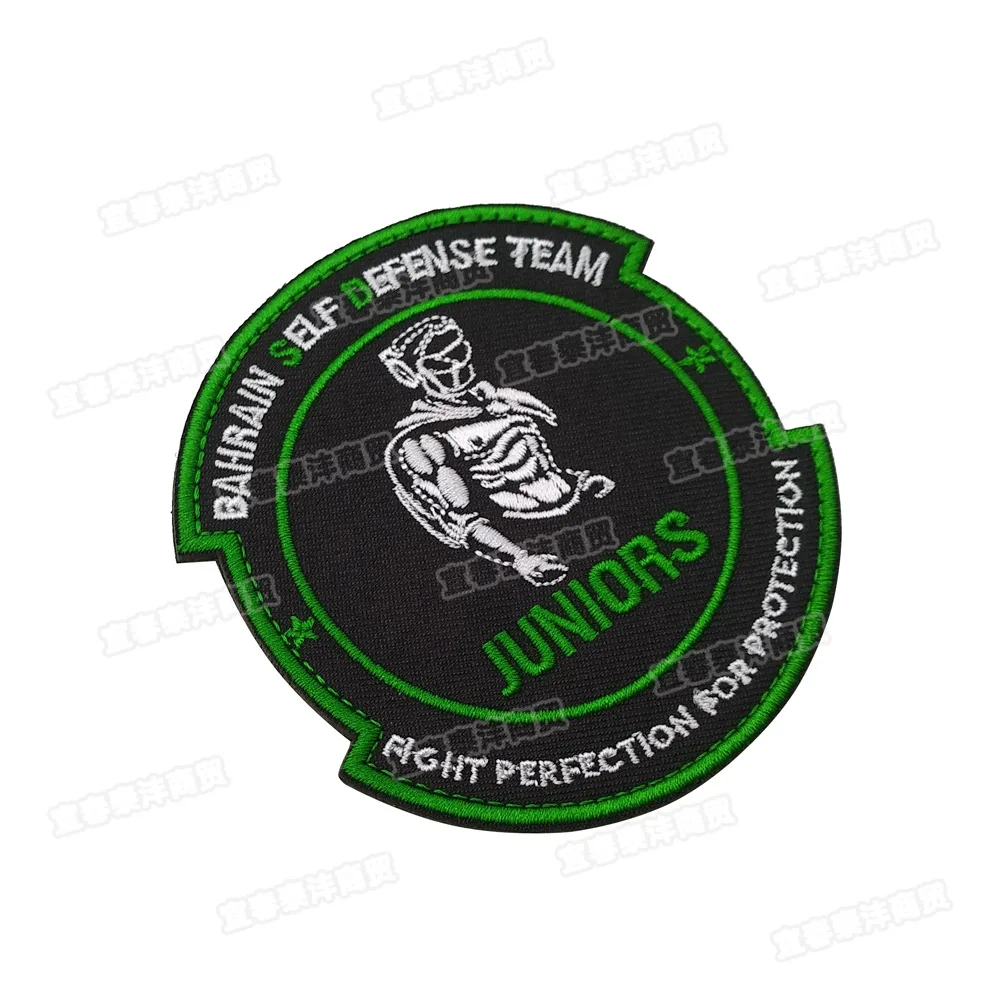 

Amazon supply 2019 new embroidery armband Velcro morale chapter patch buiter backpack