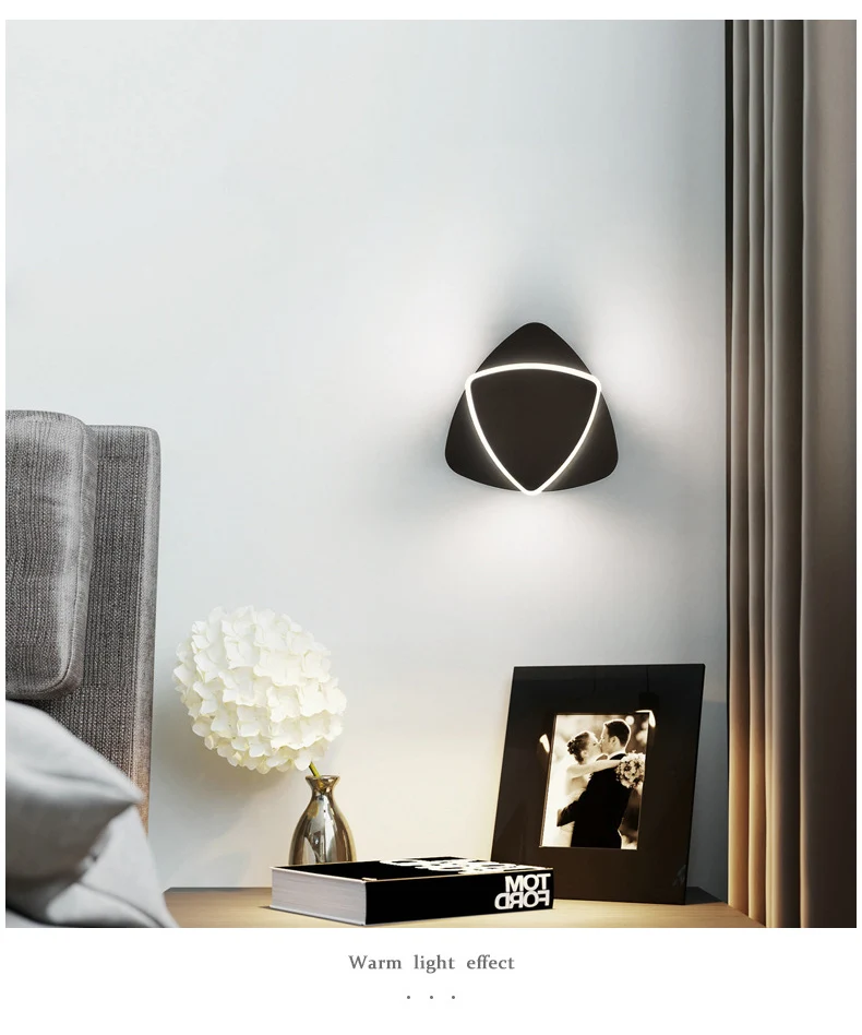 Lâmpada de Parede Simples e Moderno Feimefeiyou Nova Criativa Interior Sala Estar Quarto Escada Lâmpada Led Hotel Cabeceira Parede 2022 8 High Quality Luzes e Iluminação