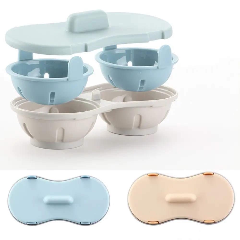 Двойной стаканчик блинная машина Poaching Pods котел яйца плесень яичный горшок