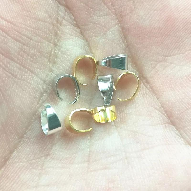 150 шт./лот кулон ожерелье Пряжка Застежка соединители зажим залог крючки DIY