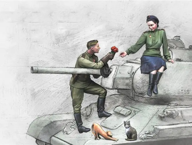 Набор для строительства фигурок из смолы 1/35 г. | Игрушки и хобби