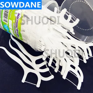 10 комплектов (500 шт.) зубная нить, нить для чистки зубов, зубочистки зубов, уход за полостью рта