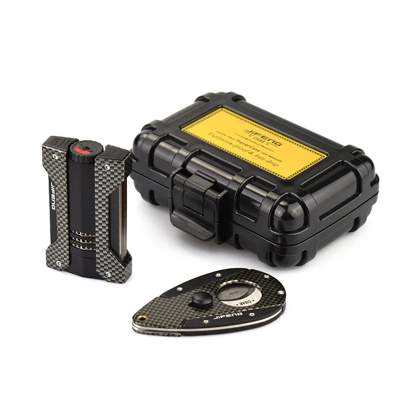 JiFENG Новое поступление оранжевая коробка для сигар путешествий острый сигарный