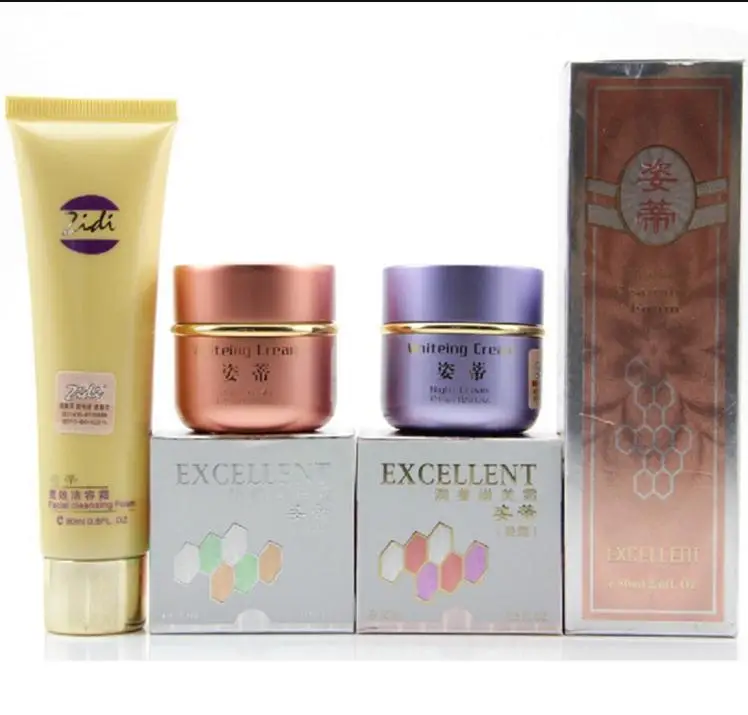 Оригинальный набор отбеливающего крема для лица ZIDI дневной и ночной крем