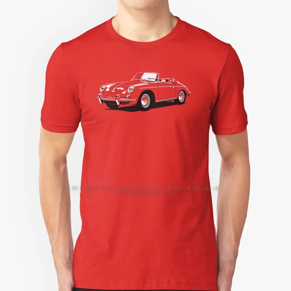 

356 T Shirt Cotton 6XL 356 Speedster Bathtub Vintage Car Cabriolet Convertible Classic Car Automobile Classic Motor Sports