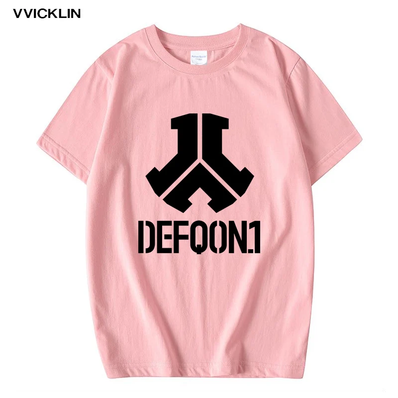 Defqon 1 дизайнерская футболка из чистого хлопка мужские футболки на заказ в стиле