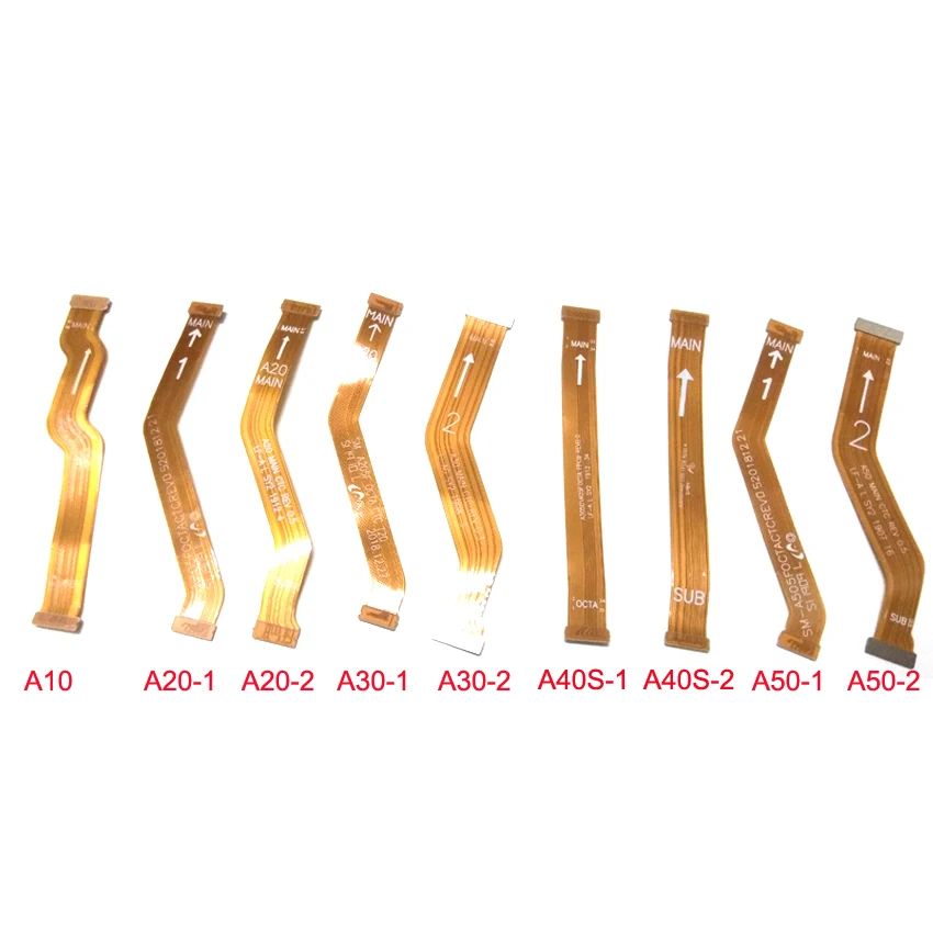 Для Samsung Galaxy A10 A20 A40 A40S A60 A60S A70 A30 A50 A505F A80 материнская плата разъем ЖК-дисплей гибкий
