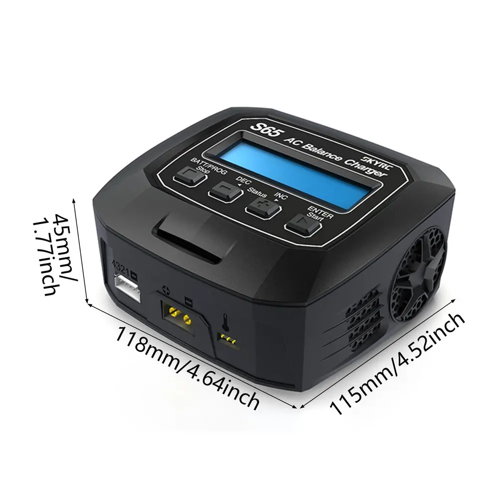 

SK-100152-03 S65 Connector 65W 6A Smart Charger With Tempreture Senor A6 Board For LiPo/LiFe/ Lilon/NiMH/NiCd/PB/LiHV
