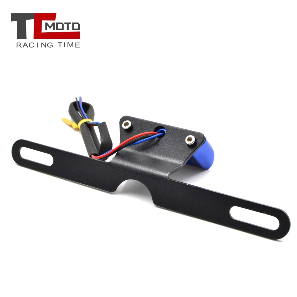 

Motorcycle Accessories For Suzuki GSXR 600 750 1000 GSX 400F 650F/1250F 1400 CNC Rear License Number Plate LED light Lamp