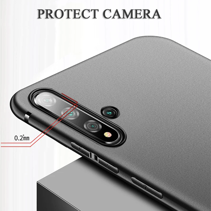 ITEUU Ультратонкий Мягкий матовый чехол для huawei Nova 5 Pro 5i Чехлы TPU задняя крышка
