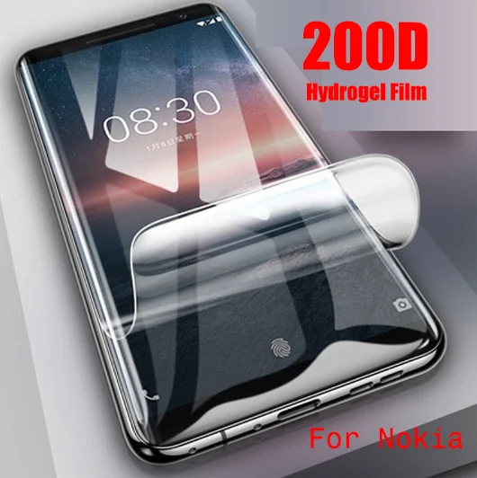 

For Nokia X10 / X20 6.67" Clear Hydrogel Film 9H 2.5D Premium Screen Protector Protection Film Not Tempered Glass