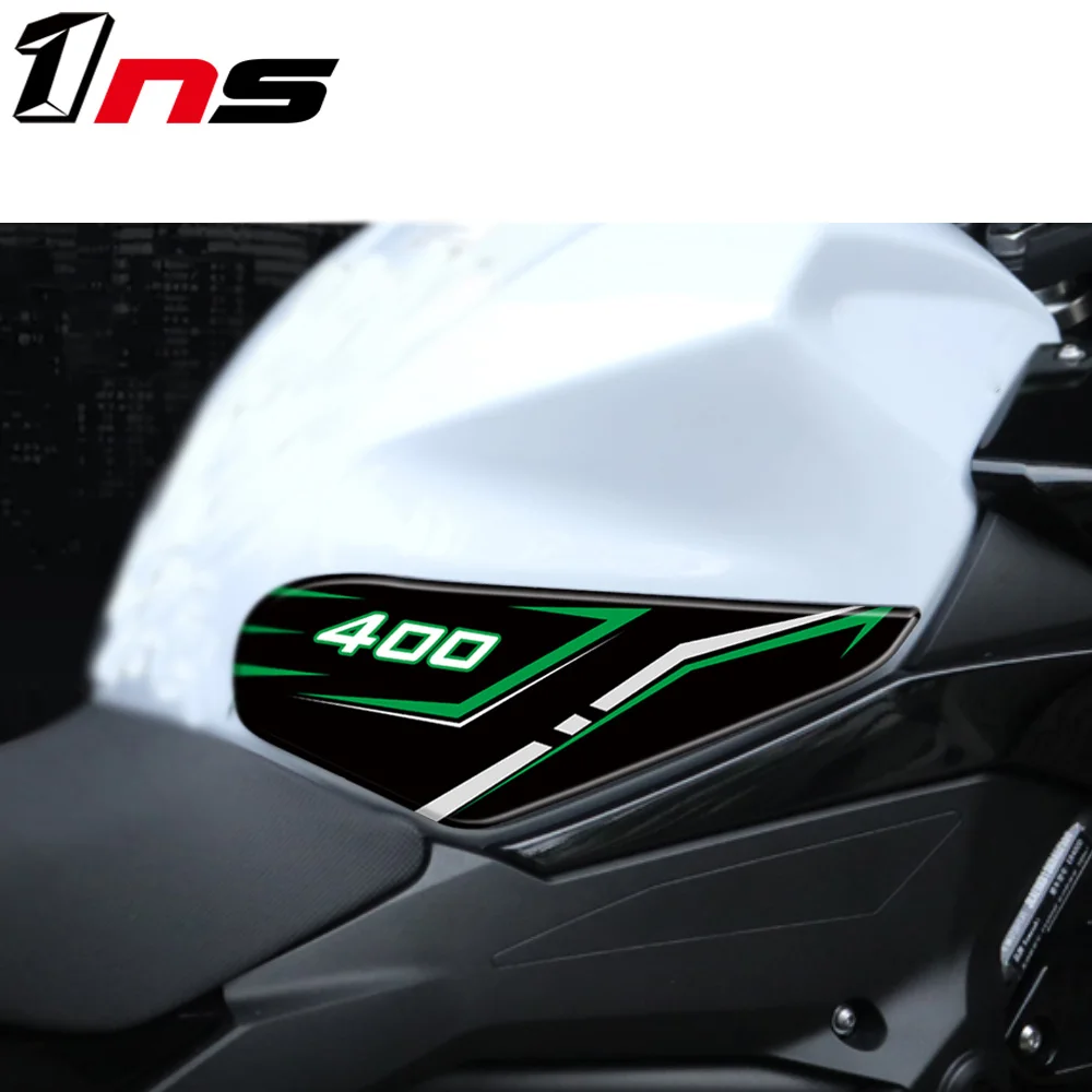 Наклейки для топливного бака мотоцикла Kawasaki NINJA400 NINJA 400 Z400 Z защитные наклейки