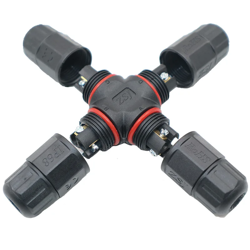 IP68 2 3 4 5 контактный светодиодный электрический кабель водонепроницаемый