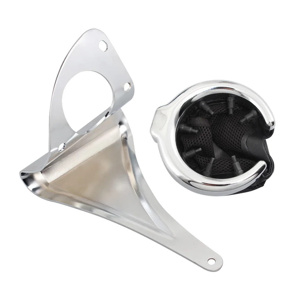 Barato Portavasos Cromado Para Motocicleta Harley Touring Y Trike, Soporte Para Bebidas Para Pasajero Trasero, Modelos 2014 A 2020